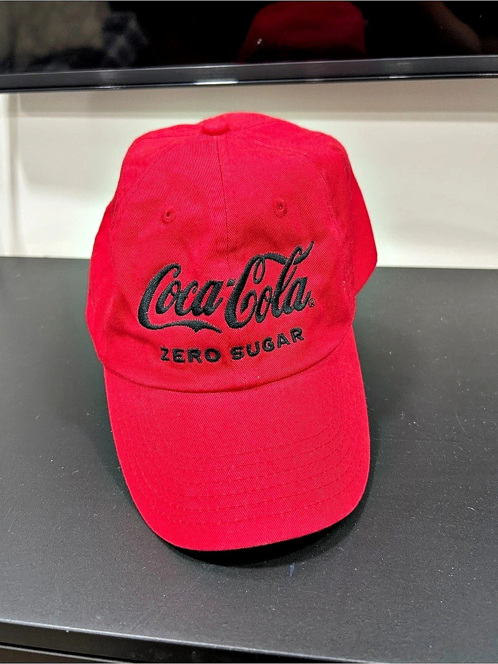 Coca-Cola Zero Sugar Red Adjustable Hat